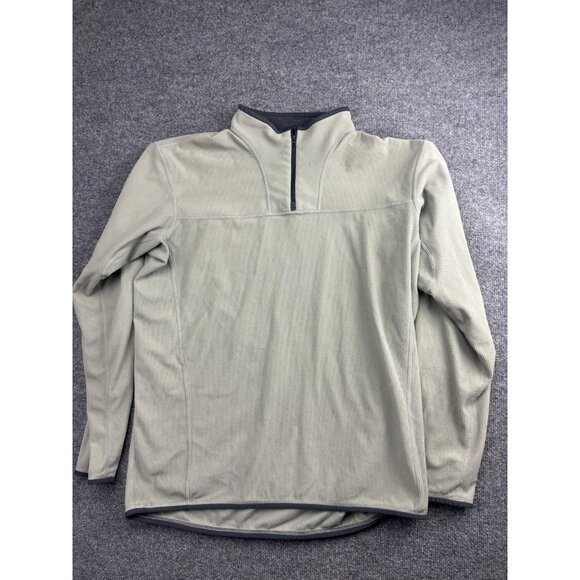 Arc'teryx Pullover Mens XL Gray Delta AR Fleece Half Zip Outdoor Hiking Layer - Picture 1 of 7